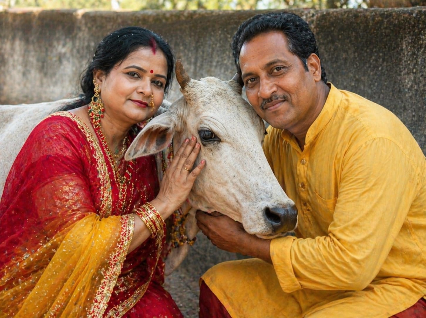 “गौ माता मौन करुणा”